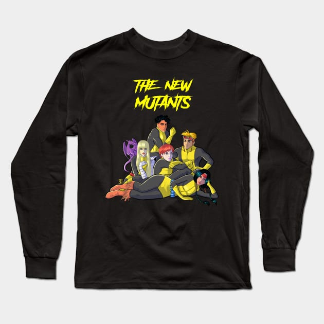 The New Mutants Long Sleeve T-Shirt by sergetowers80